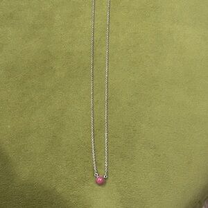 Tiffany and Co Elsa Peretti Rhodonite Necklace
